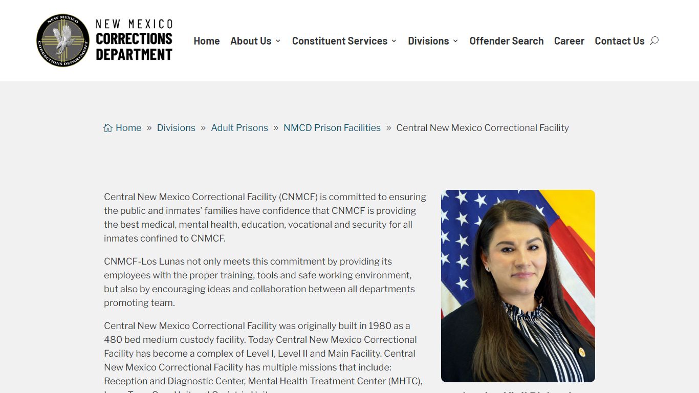 Central New Mexico Correctional Facility | NM Corrections Department